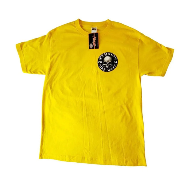 Official Licensed Sturgis Product Other - 2014 74th Sturgis Motorcycle Rally Bike Week Shirt Black Hills, SD NWT Size L